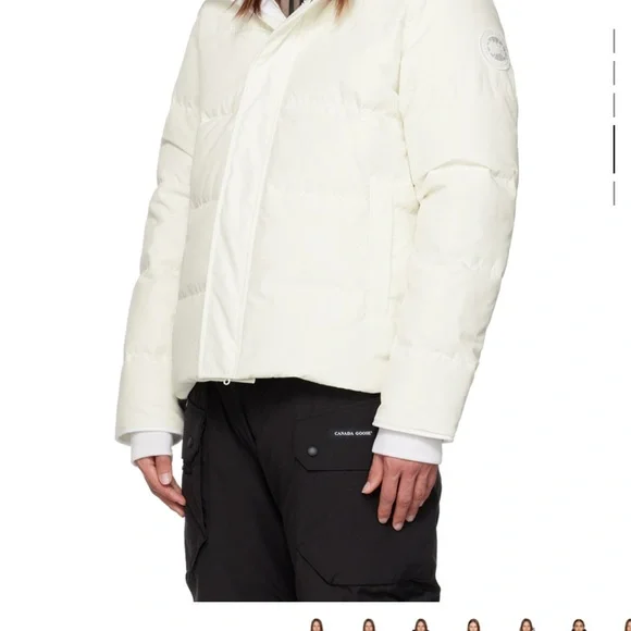 RARE White Canada Goose MacmillanParka HUMANATURE / Medium